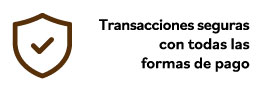 Formas de pago seguras en Bombones Rivero